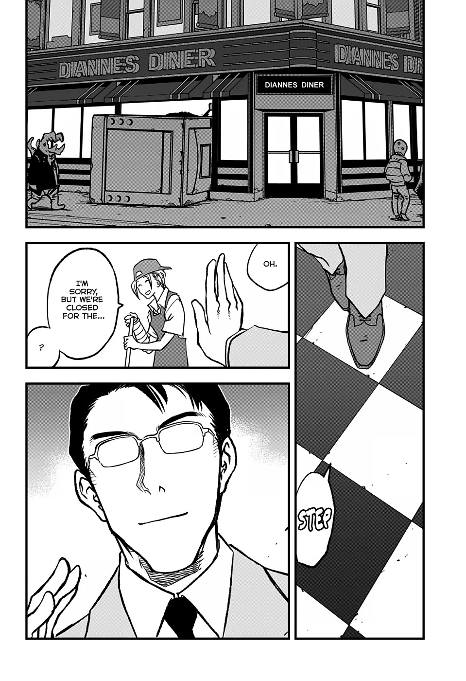 Kekkai Sensen Beat 3 Peat Chapter 4 page 7 - Chapter 4: Dianne's Diner Rhapsody