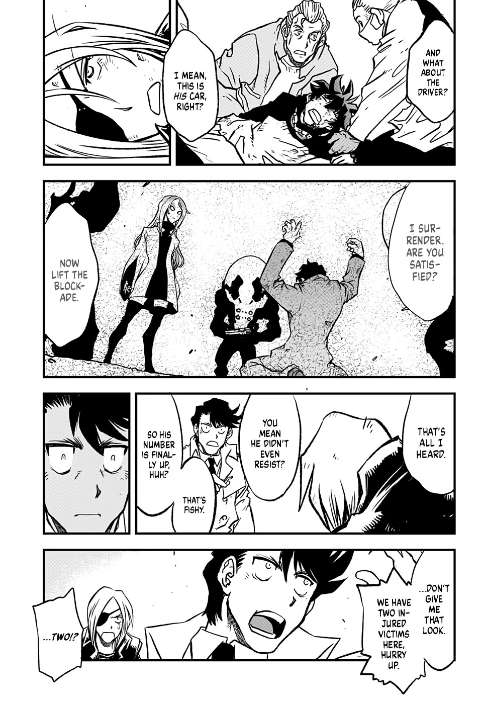 Kekkai Sensen Beat 3 Peat Chapter 5 page 22 - Chapter 5: Saving Steven Starphase