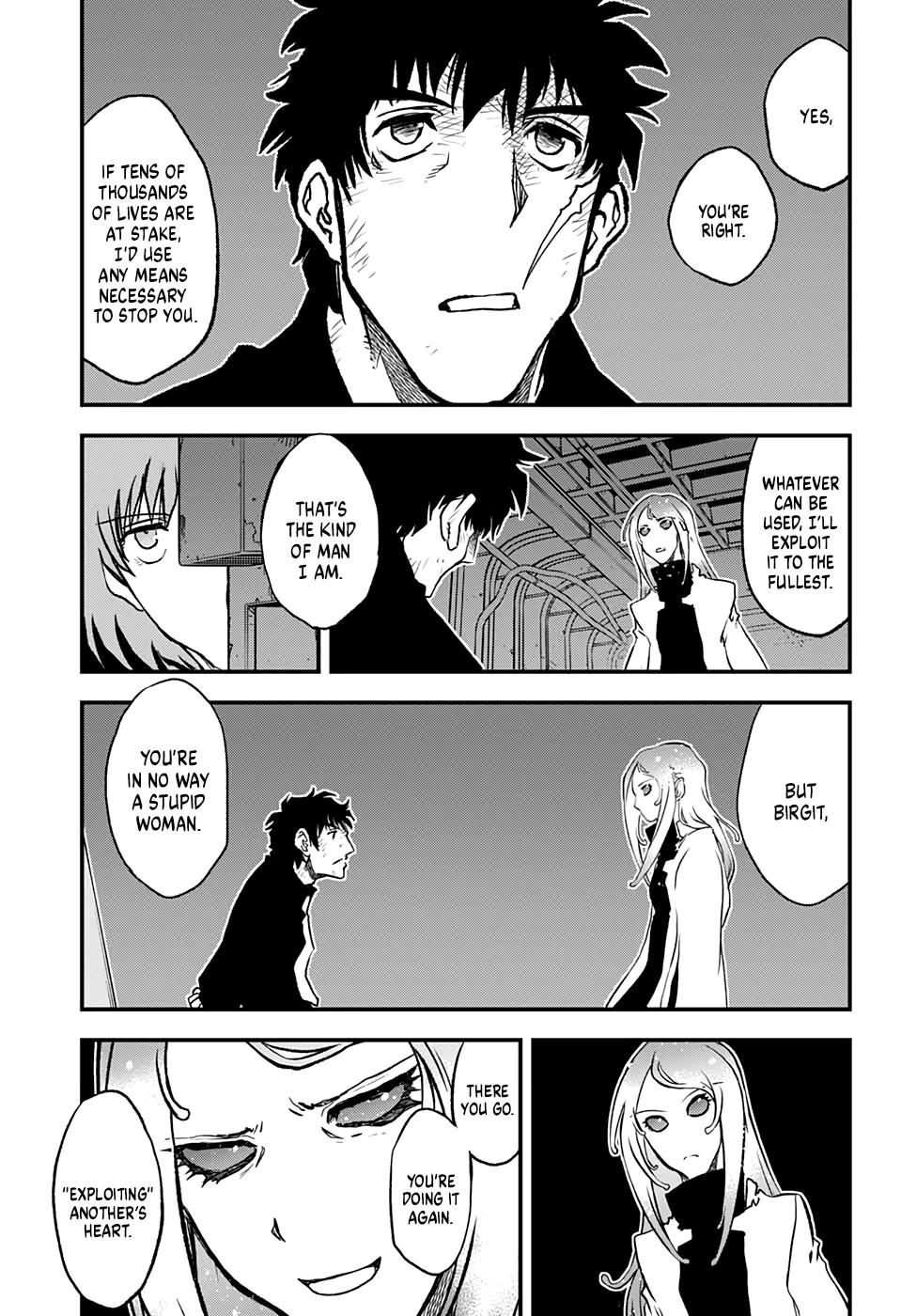 Kekkai Sensen Beat 3 Peat Chapter 5 page 28 - Chapter 5: Saving Steven Starphase