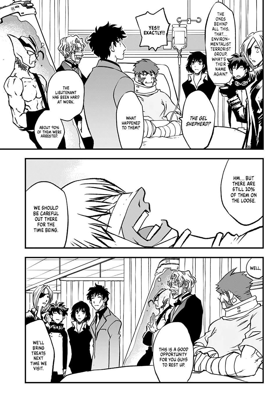 Kekkai Sensen Beat 3 Peat Chapter 5 page 4 - Chapter 5: Saving Steven Starphase