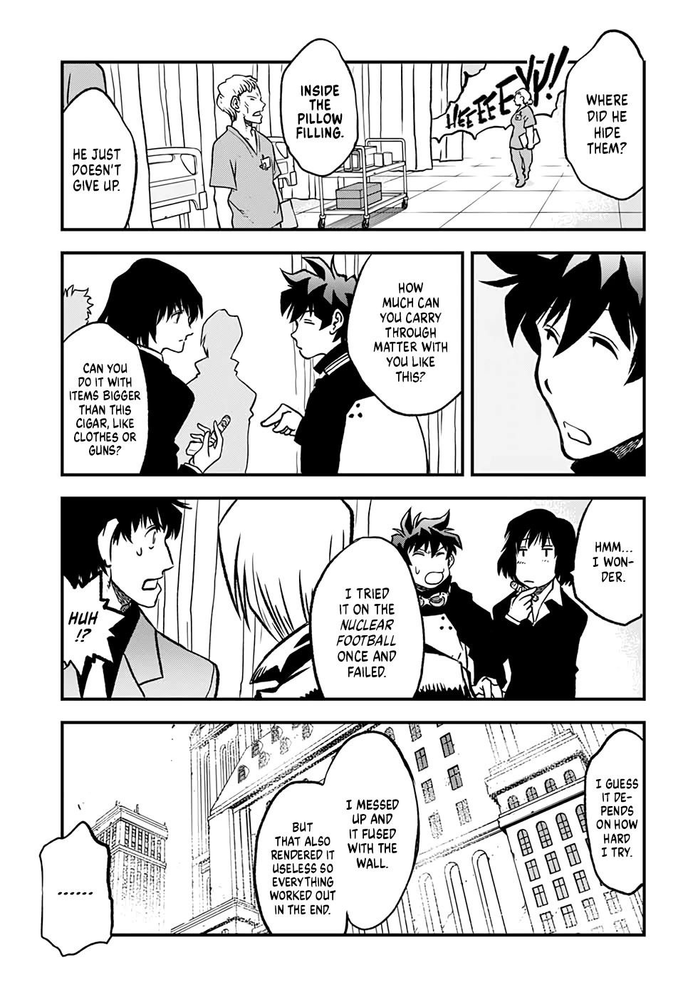Kekkai Sensen Beat 3 Peat Chapter 5 page 6 - Chapter 5: Saving Steven Starphase