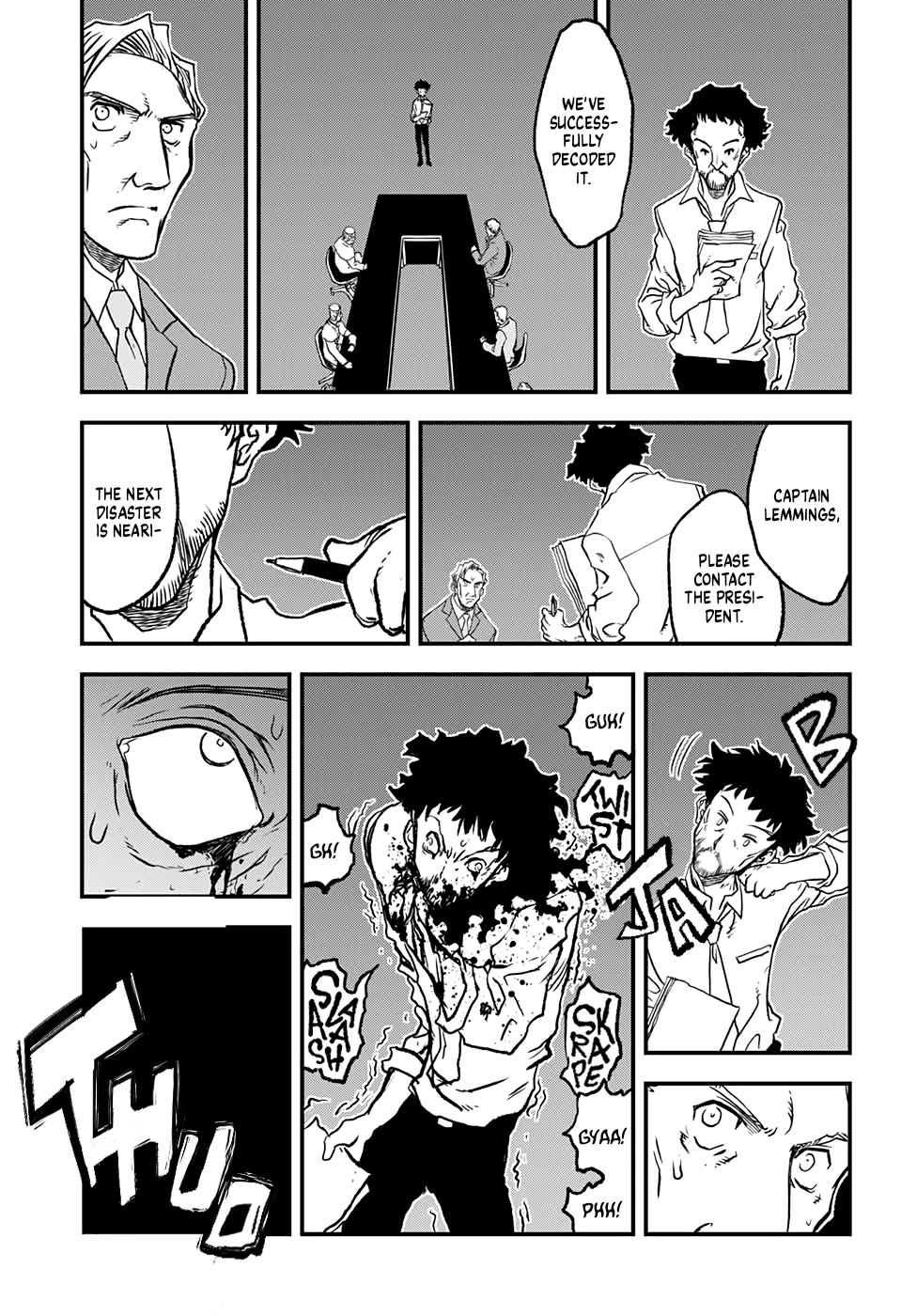 Kekkai Sensen Beat 3 Peat Chapter 6 page 13 - Chapter 6: Run Silent, Run Deep