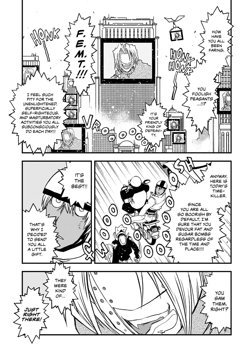 Kekkai Sensen Beat 3 Peat Chapter 6 page 22 - Chapter 6: Run Silent, Run Deep