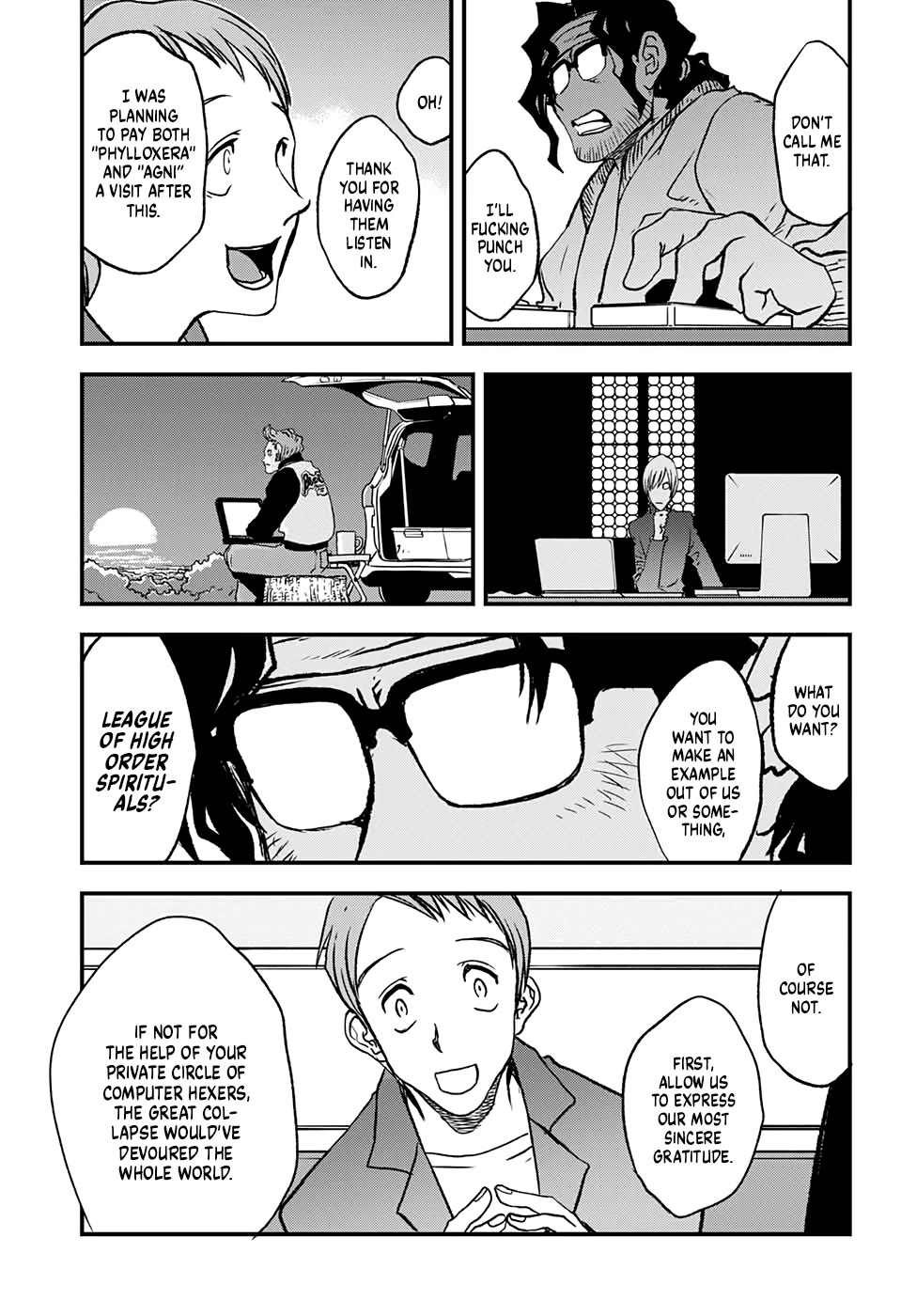 Kekkai Sensen Beat 3 Peat Chapter 6 page 45 - Chapter 6: Run Silent, Run Deep