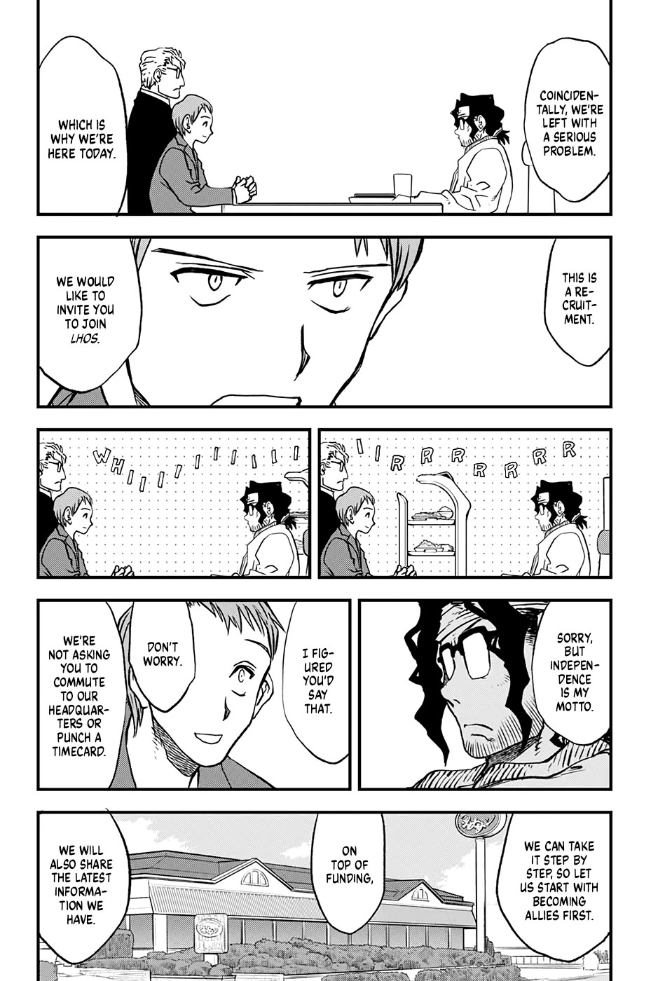 Kekkai Sensen Beat 3 Peat Chapter 6 page 46 - Chapter 6: Run Silent, Run Deep