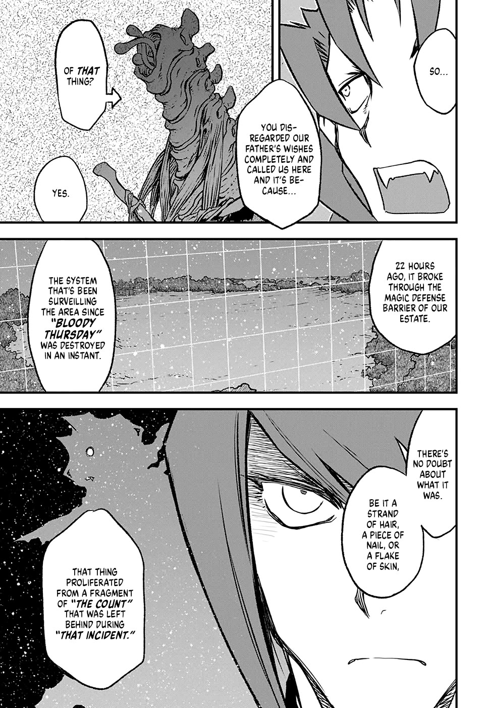 Kekkai Sensen Beat 3 Peat Chapter 7 page 22 - Chapter 7: Attack of the 4 Reinherz Siblings!!