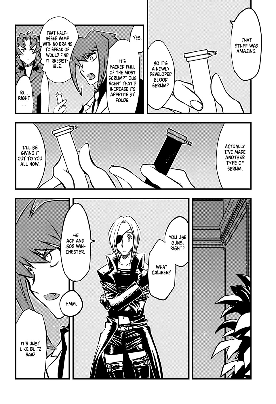 Kekkai Sensen Beat 3 Peat Chapter 7 page 27 - Chapter 7: Attack of the 4 Reinherz Siblings!!