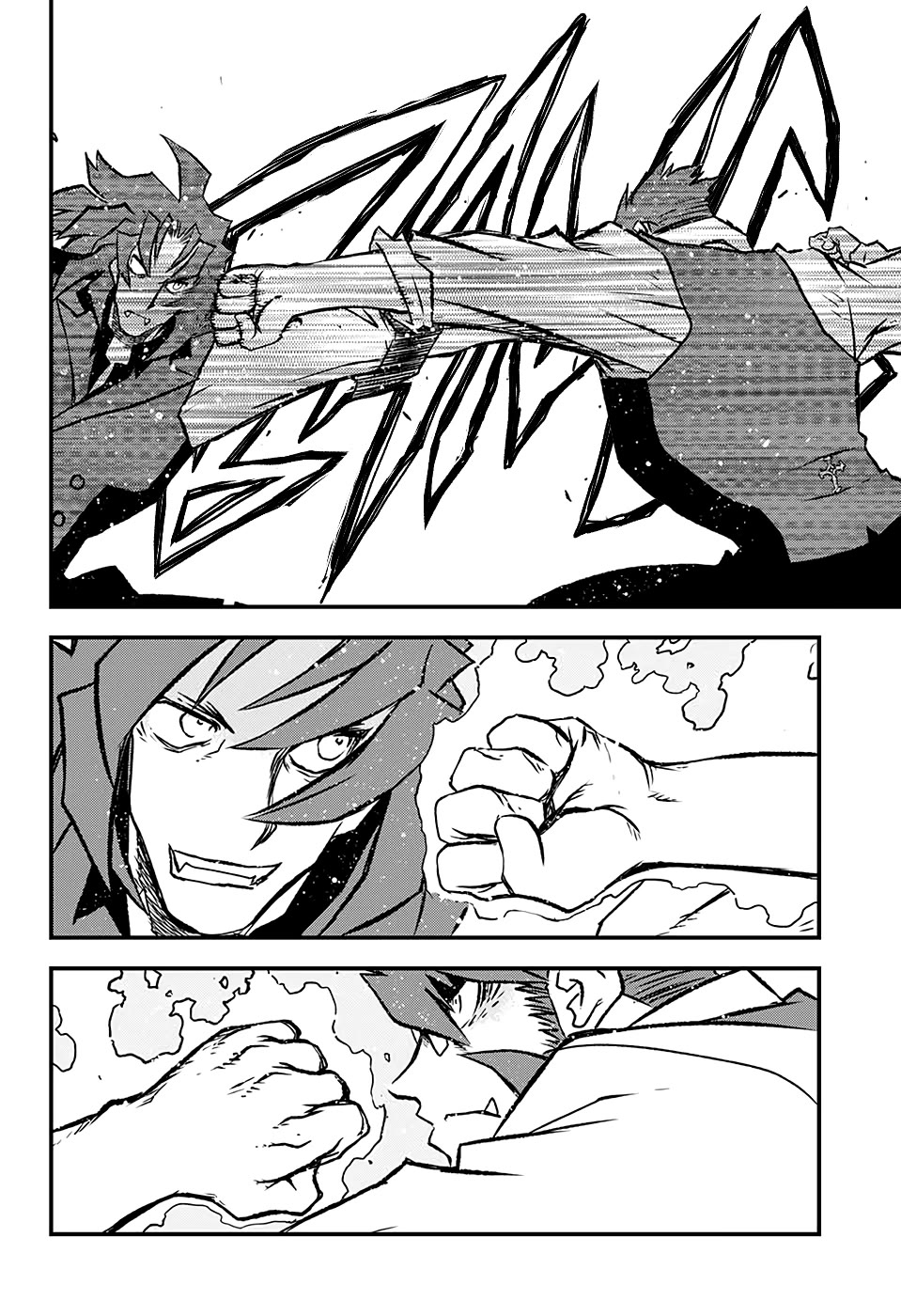 Kekkai Sensen Beat 3 Peat Chapter 7 page 33 - Chapter 7: Attack of the 4 Reinherz Siblings!!