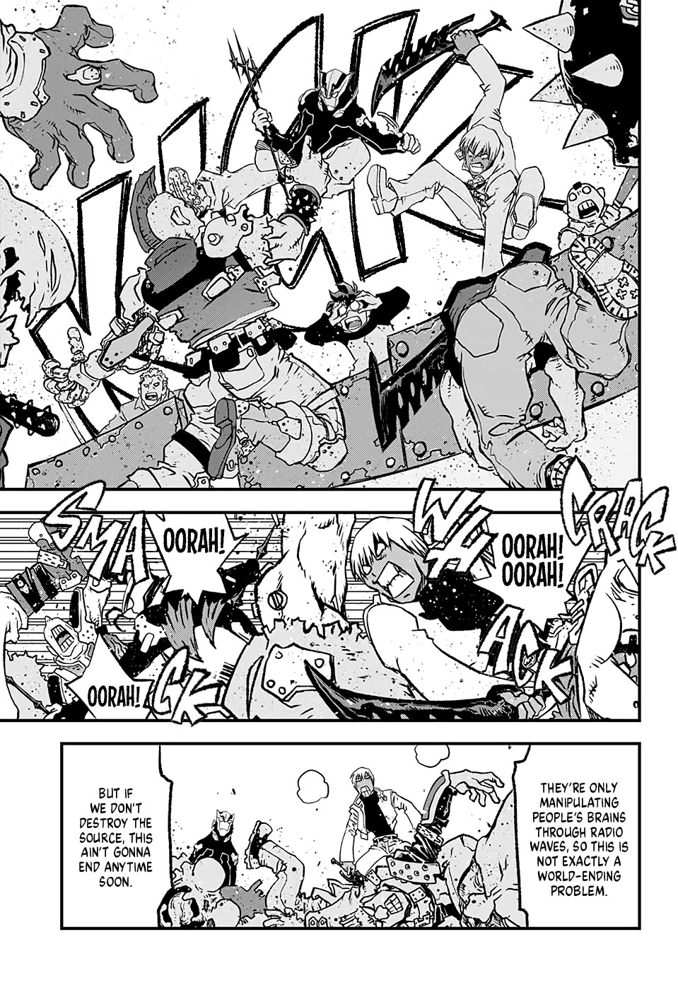 Kekkai Sensen Beat 3 Peat Chapter 7 page 4 - Chapter 7: Attack of the 4 Reinherz Siblings!!