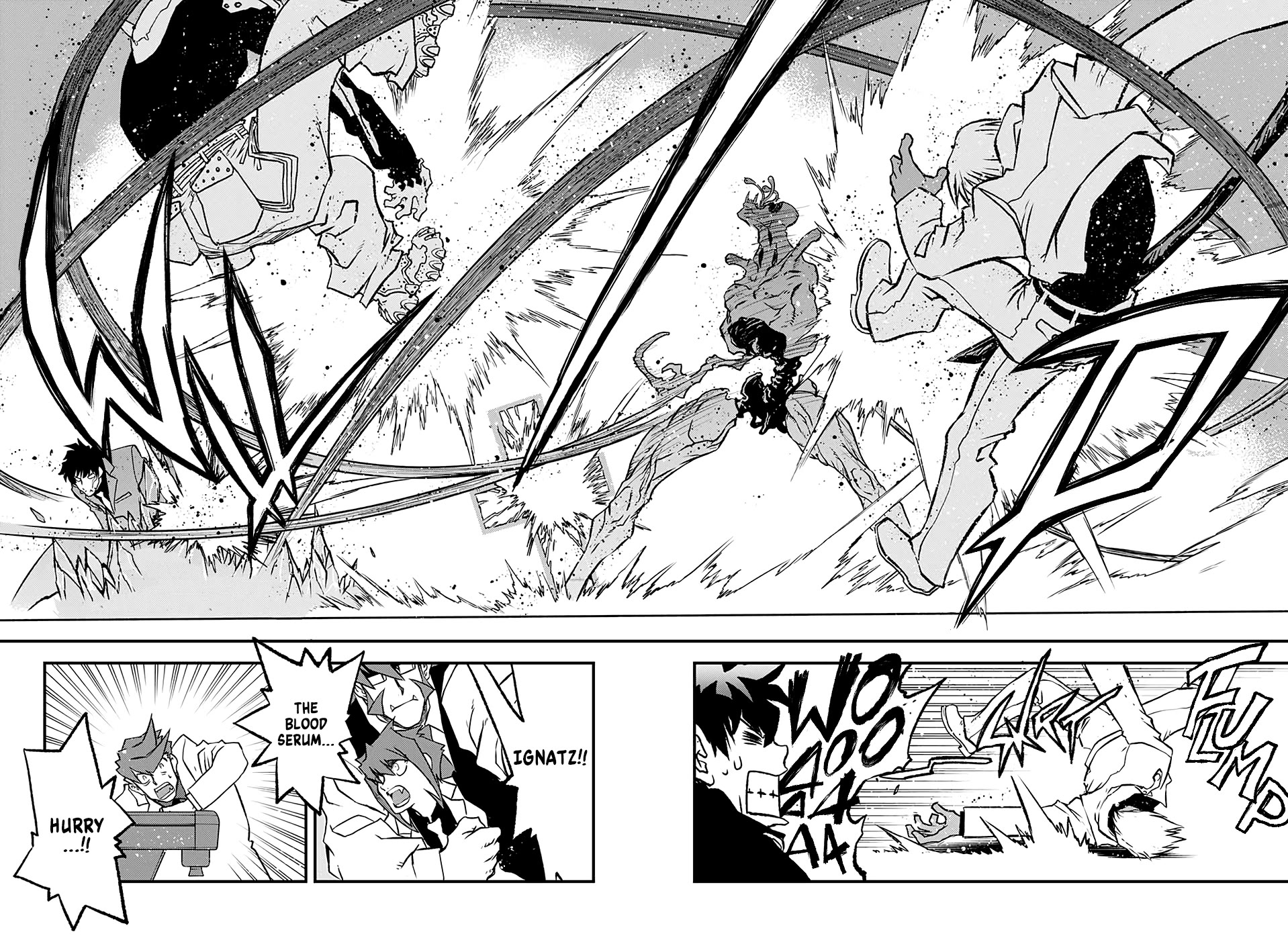 Kekkai Sensen Beat 3 Peat Chapter 7 page 41 - Chapter 7: Attack of the 4 Reinherz Siblings!!