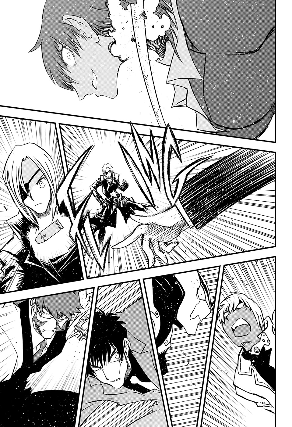 Kekkai Sensen Beat 3 Peat Chapter 7 page 45 - Chapter 7: Attack of the 4 Reinherz Siblings!!