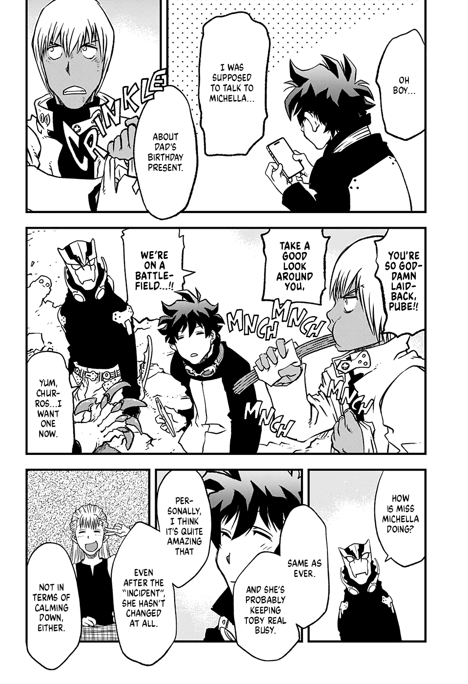 Kekkai Sensen Beat 3 Peat Chapter 7 page 5 - Chapter 7: Attack of the 4 Reinherz Siblings!!