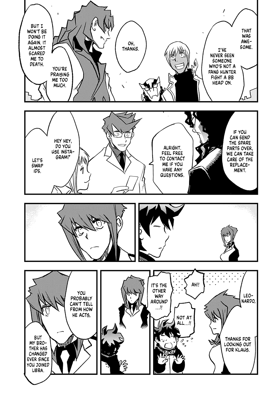 Kekkai Sensen Beat 3 Peat Chapter 7 page 53 - Chapter 7: Attack of the 4 Reinherz Siblings!!