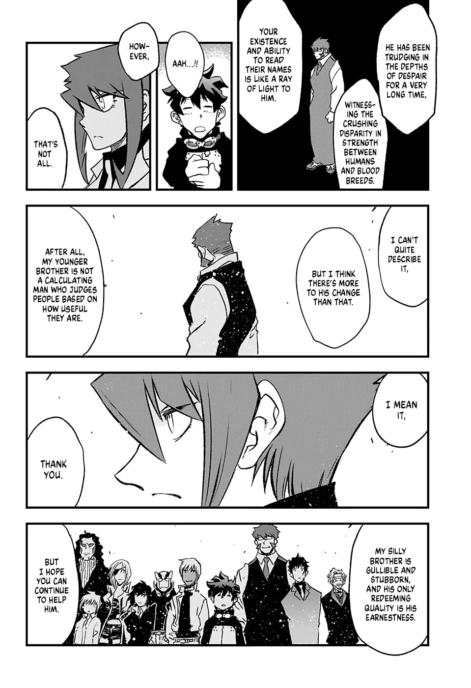 Kekkai Sensen Beat 3 Peat Chapter 7 page 54 - Chapter 7: Attack of the 4 Reinherz Siblings!!