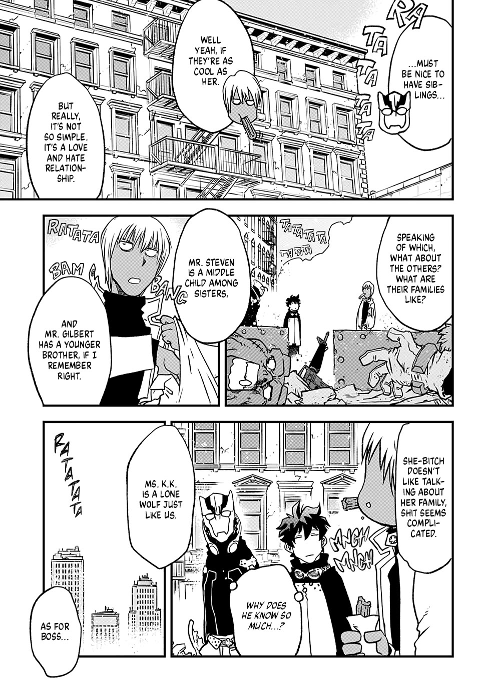 Kekkai Sensen Beat 3 Peat Chapter 7 page 6 - Chapter 7: Attack of the 4 Reinherz Siblings!!