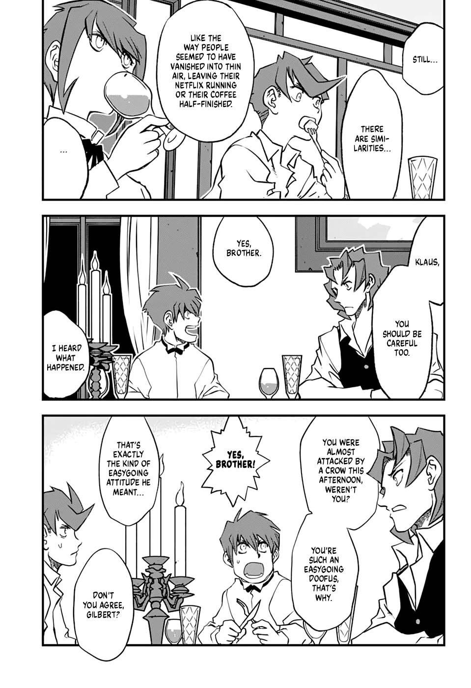 Kekkai Sensen Beat 3 Peat Chapter 8 page 11 - Chapter 8: Bloody Thursday, Part 1