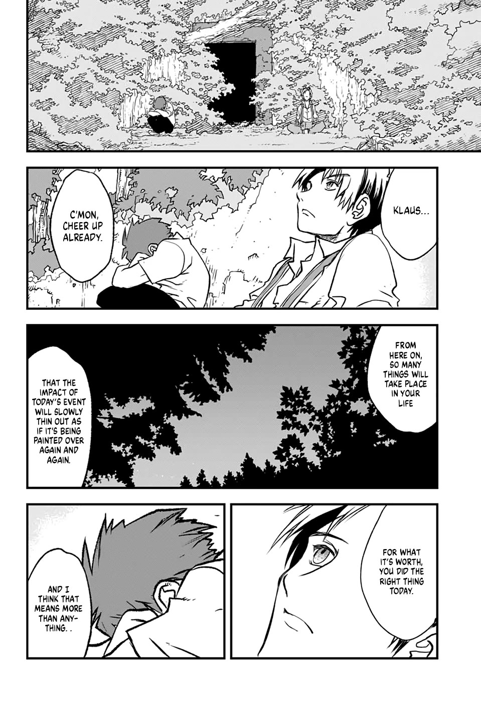 Kekkai Sensen Beat 3 Peat Chapter 8 page 34 - Chapter 8: Bloody Thursday, Part 1