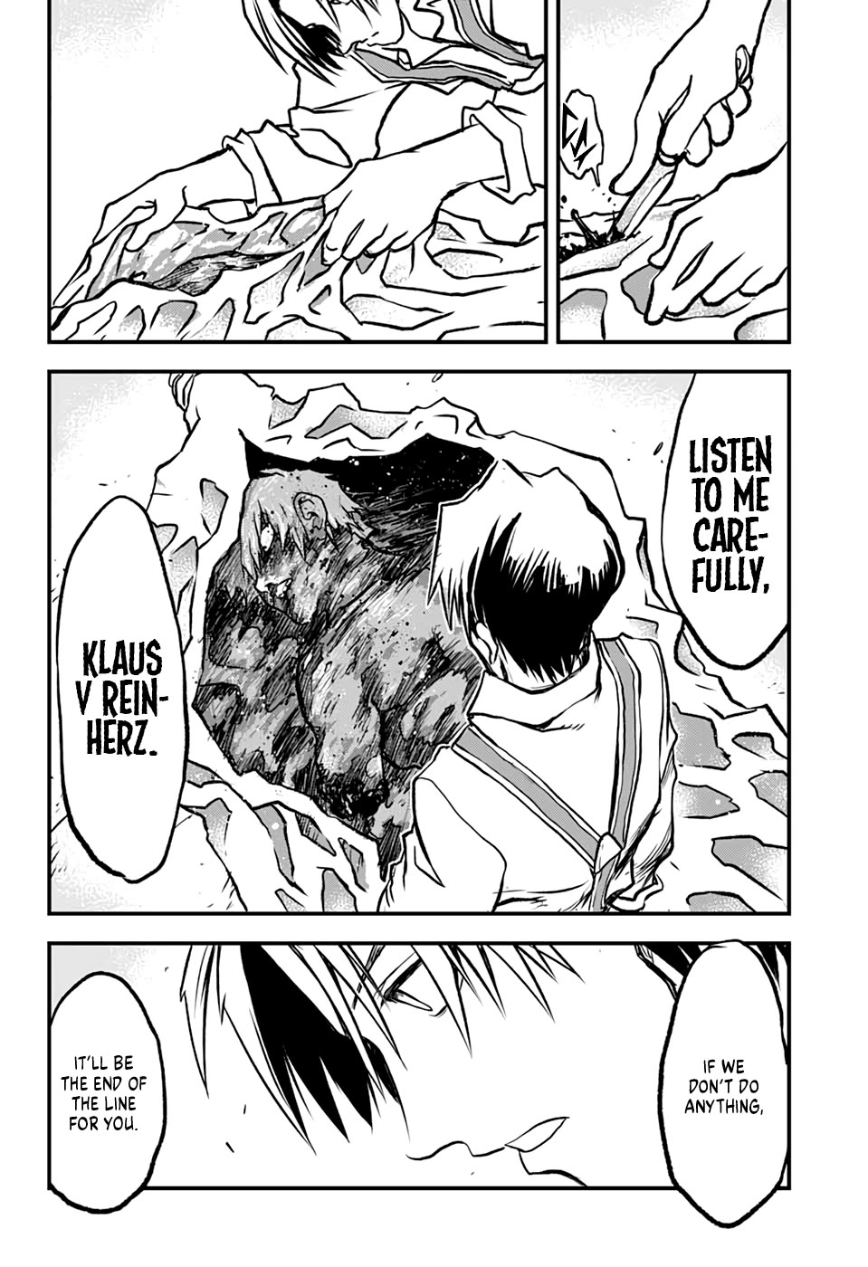 Kekkai Sensen Beat 3 Peat Chapter 8 page 53 - Chapter 8: Bloody Thursday, Part 1