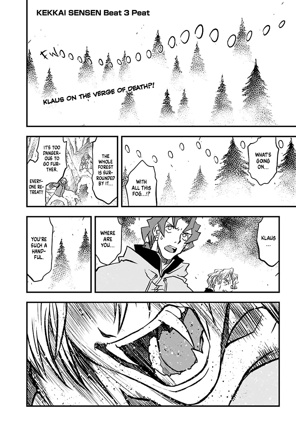 Kekkai Sensen Beat 3 Peat Chapter 9 page 1 - Chapter 9: Bloody Thursday, Part 2