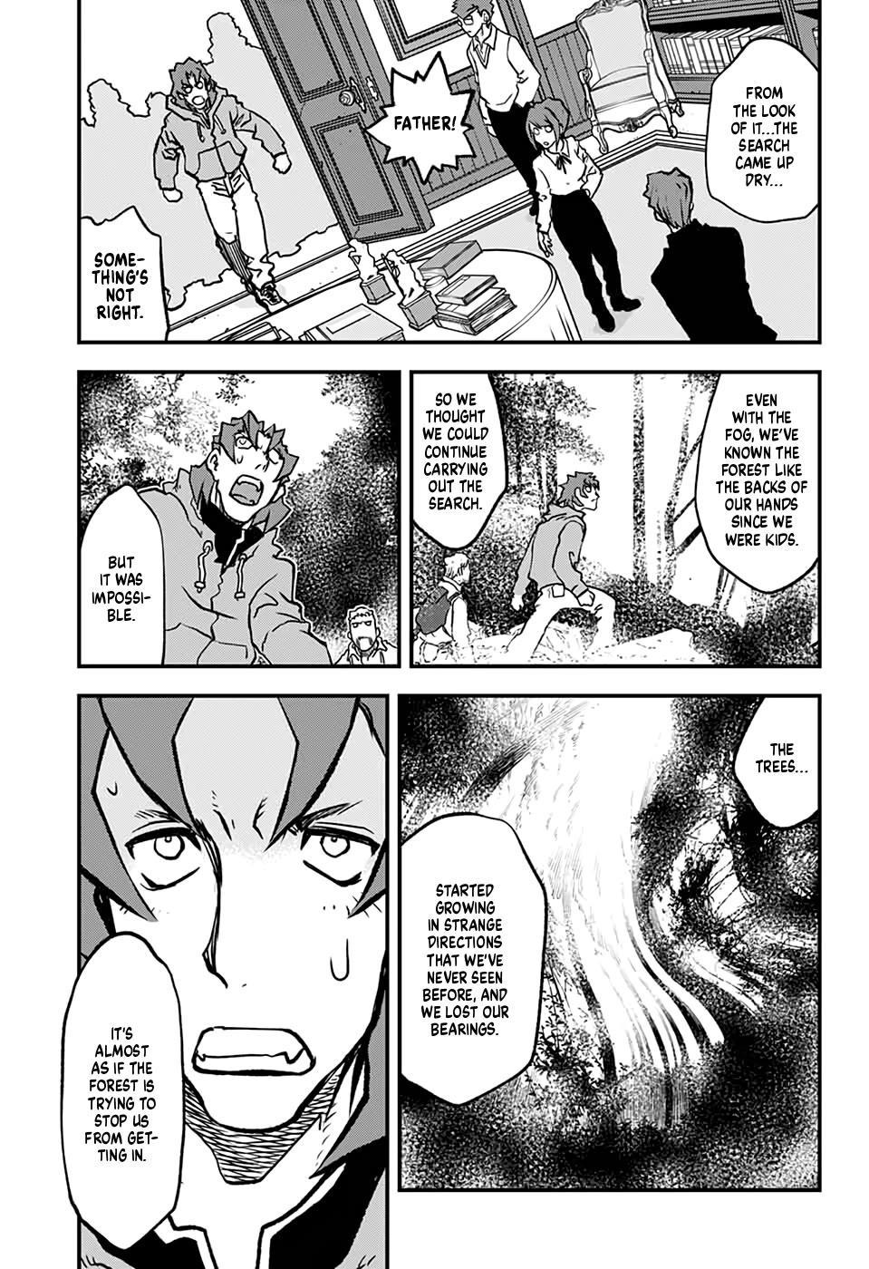 Kekkai Sensen Beat 3 Peat Chapter 9 page 12 - Chapter 9: Bloody Thursday, Part 2