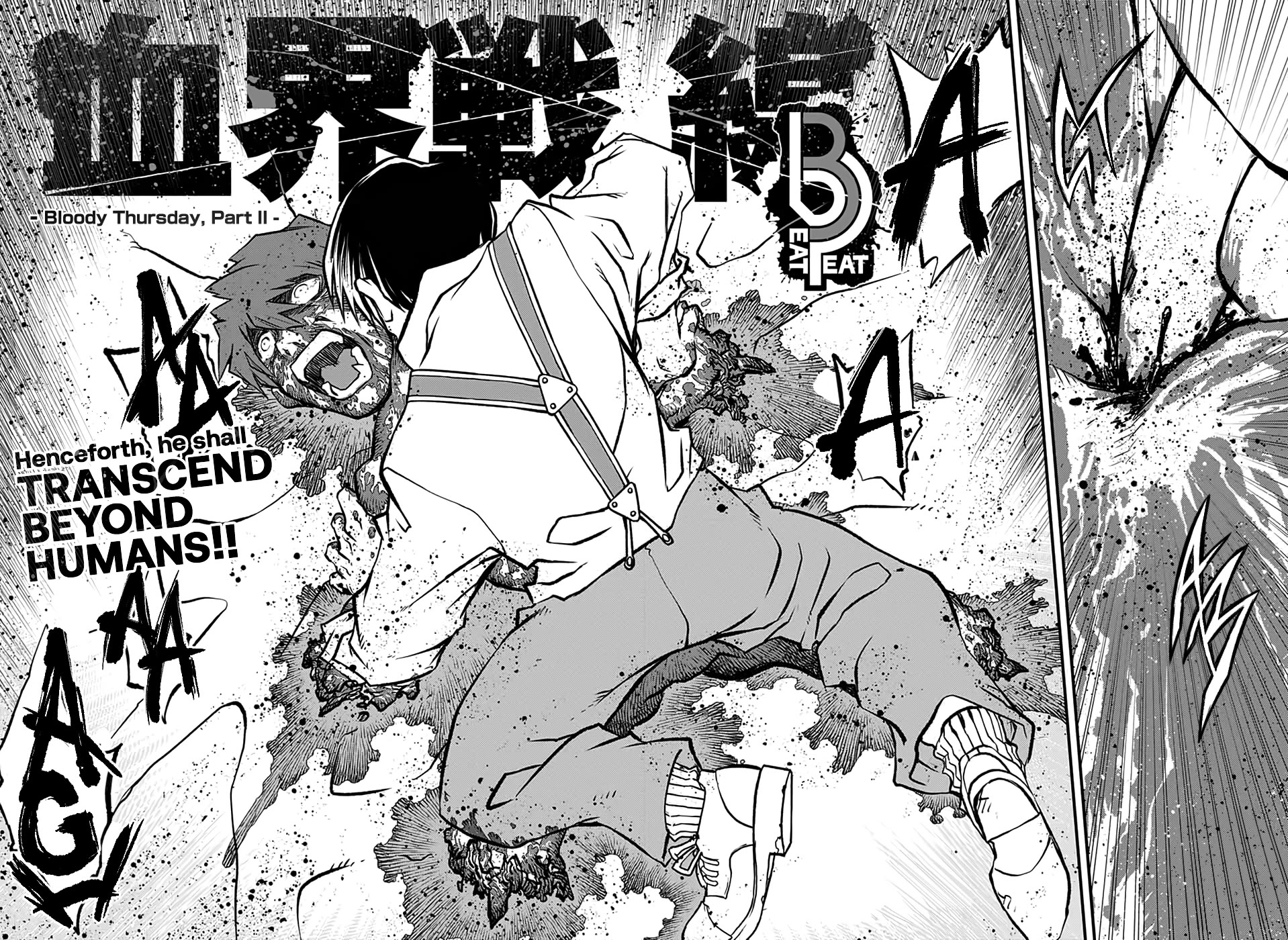 Kekkai Sensen Beat 3 Peat Chapter 9 page 2 - Chapter 9: Bloody Thursday, Part 2