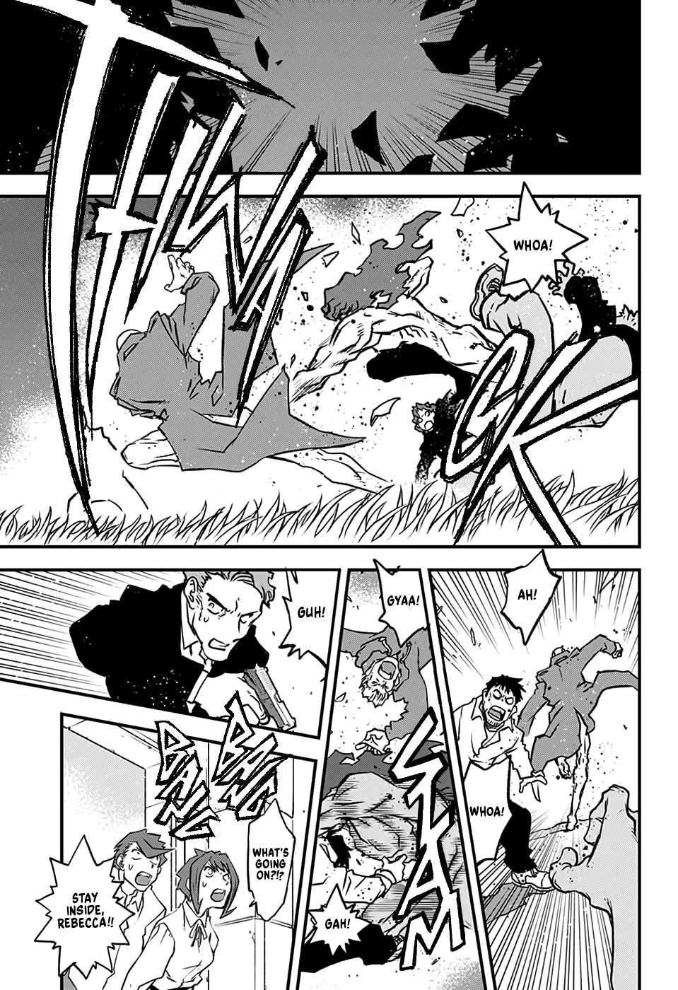Kekkai Sensen Beat 3 Peat Chapter 9 page 35 - Chapter 9: Bloody Thursday, Part 2