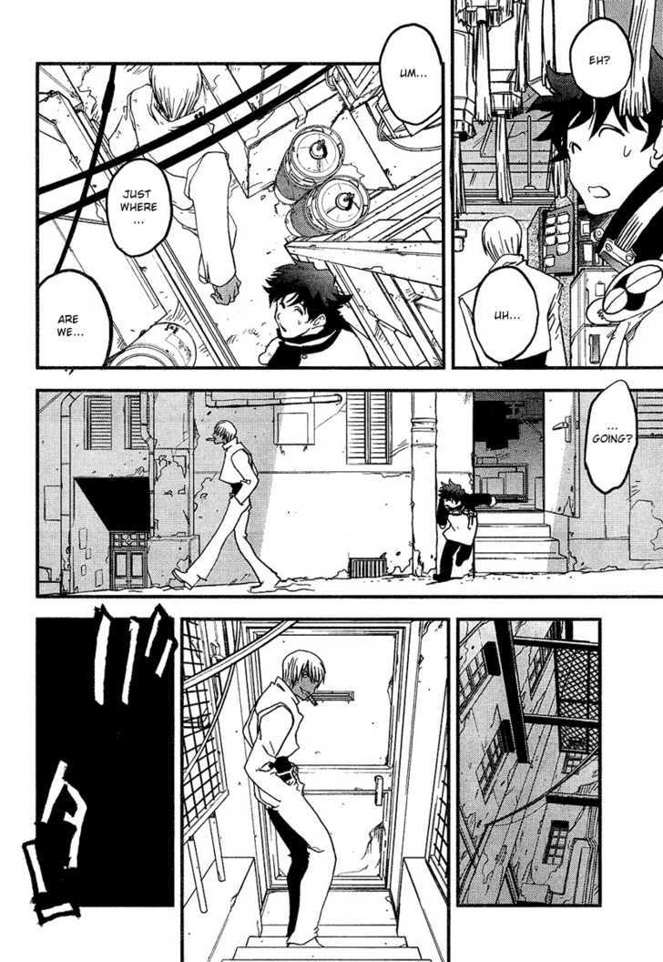 Kekkai Sensen - Mafuugai Kessha Chapter 1 page 26 - Chapter 1 : The Ones Thas Smoke in the Mist