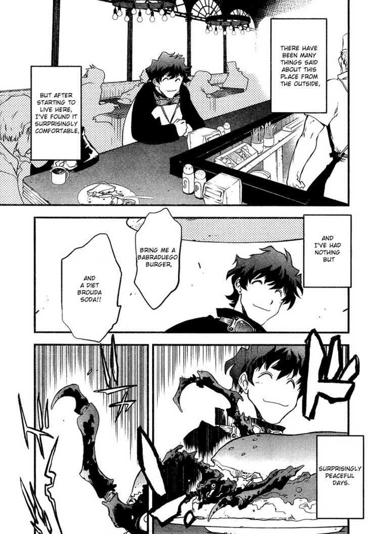 Kekkai Sensen - Mafuugai Kessha Chapter 1 page 3 - Chapter 1 : The Ones Thas Smoke in the Mist