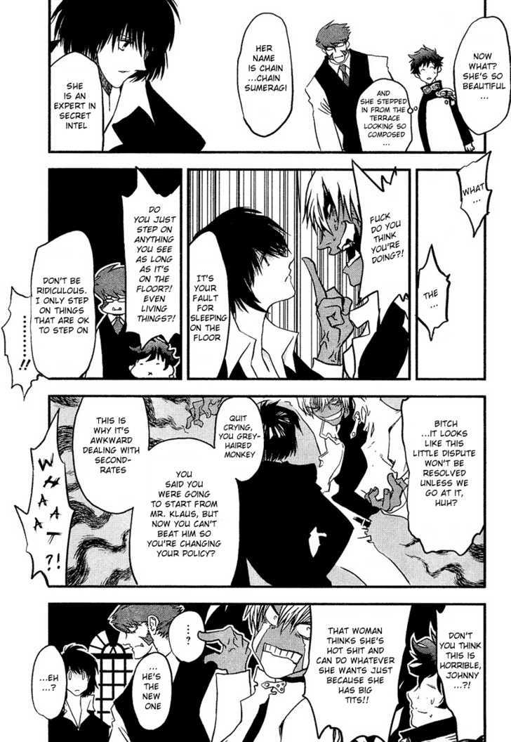 Kekkai Sensen - Mafuugai Kessha Chapter 1 page 32 - Chapter 1 : The Ones Thas Smoke in the Mist