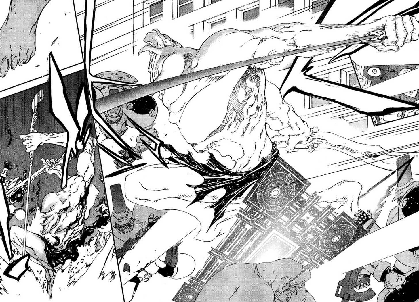 Kekkai Sensen - Mafuugai Kessha Chapter 1 page 37 - Chapter 1 : The Ones Thas Smoke in the Mist