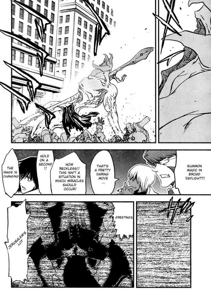 Kekkai Sensen - Mafuugai Kessha Chapter 1 page 38 - Chapter 1 : The Ones Thas Smoke in the Mist