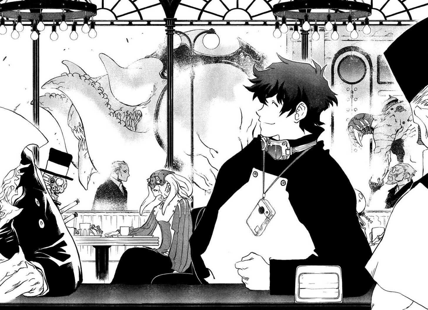Kekkai Sensen - Mafuugai Kessha Chapter 1 page 4 - Chapter 1 : The Ones Thas Smoke in the Mist