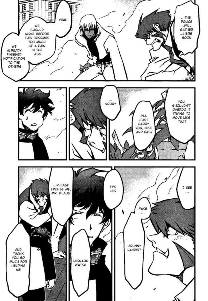 Kekkai Sensen - Mafuugai Kessha Chapter 2 page 13 - Chapter 2 : Watchman Leo