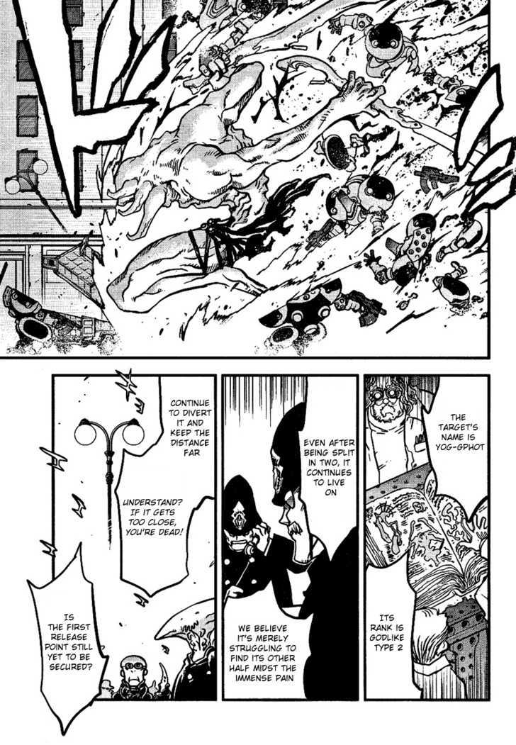 Kekkai Sensen - Mafuugai Kessha Chapter 2 page 7 - Chapter 2 : Watchman Leo