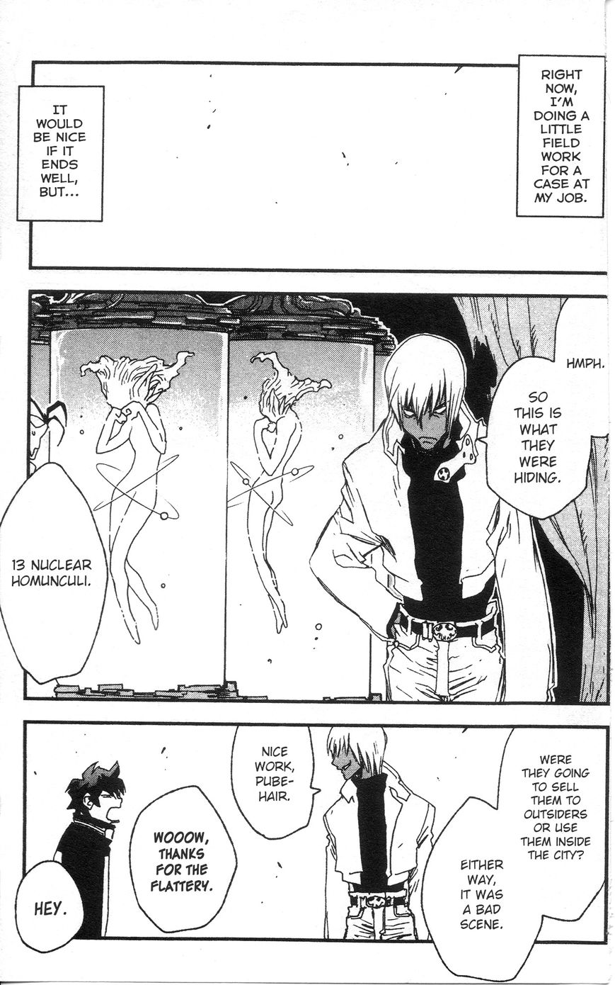 Kekkai Sensen - Mafuugai Kessha Chapter 26 page 14 - Chapter 26