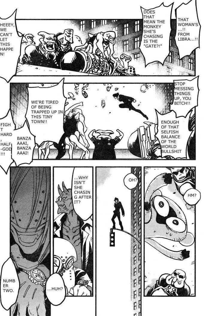 Kekkai Sensen - Mafuugai Kessha Chapter 3 page 4 - Chapter 3 : Catastrophe City