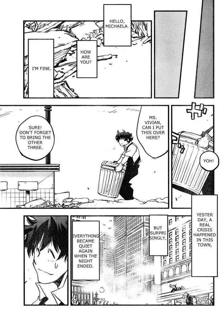Kekkai Sensen - Mafuugai Kessha Chapter 3 page 43 - Chapter 3 : Catastrophe City