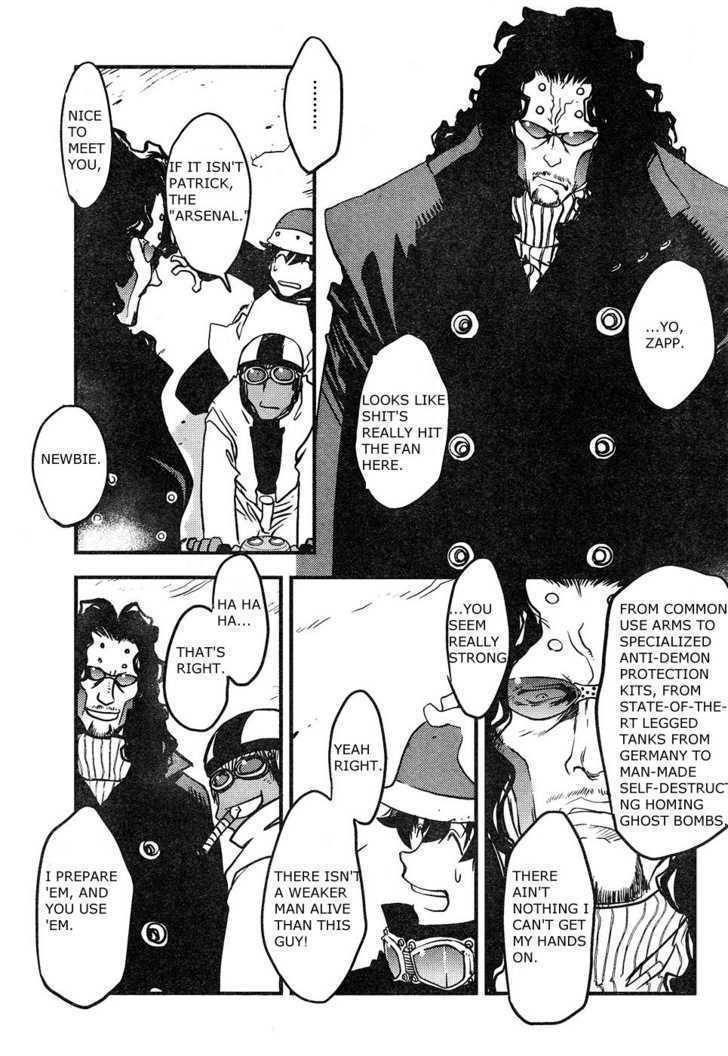 Kekkai Sensen - Mafuugai Kessha Chapter 3 page 7 - Chapter 3 : Catastrophe City