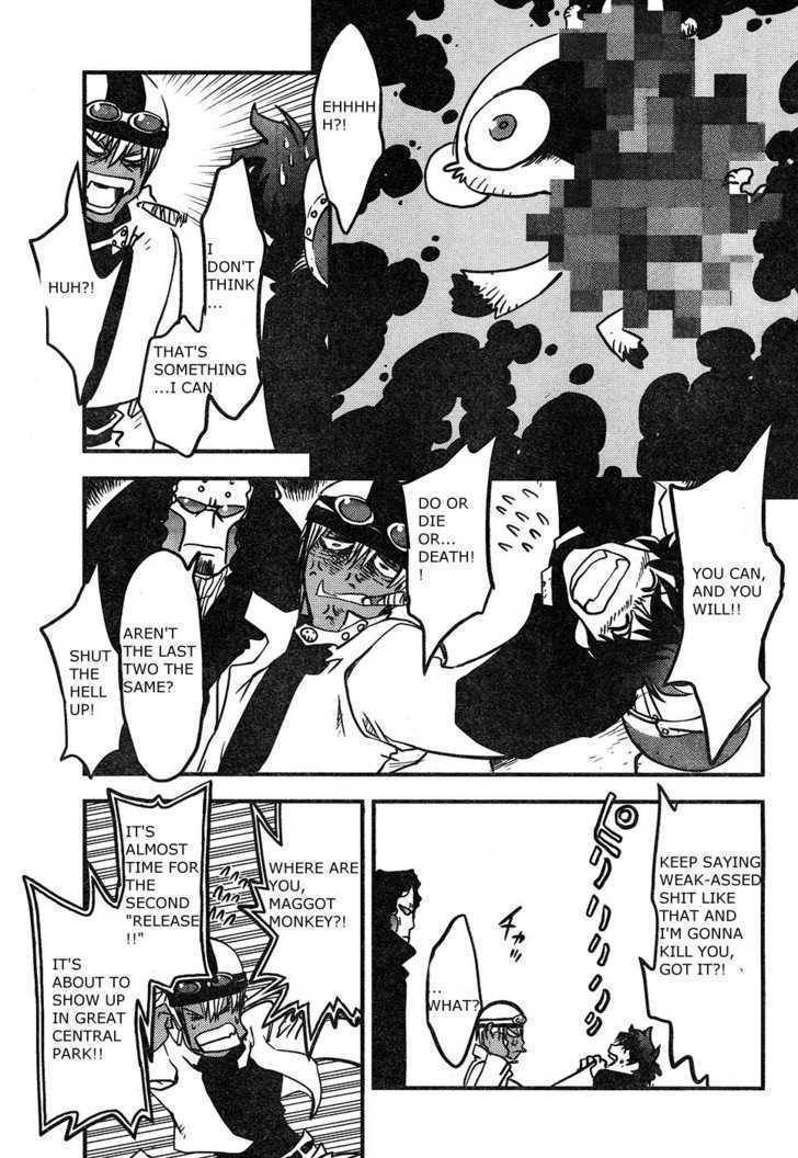 Kekkai Sensen - Mafuugai Kessha Chapter 3 page 9 - Chapter 3 : Catastrophe City