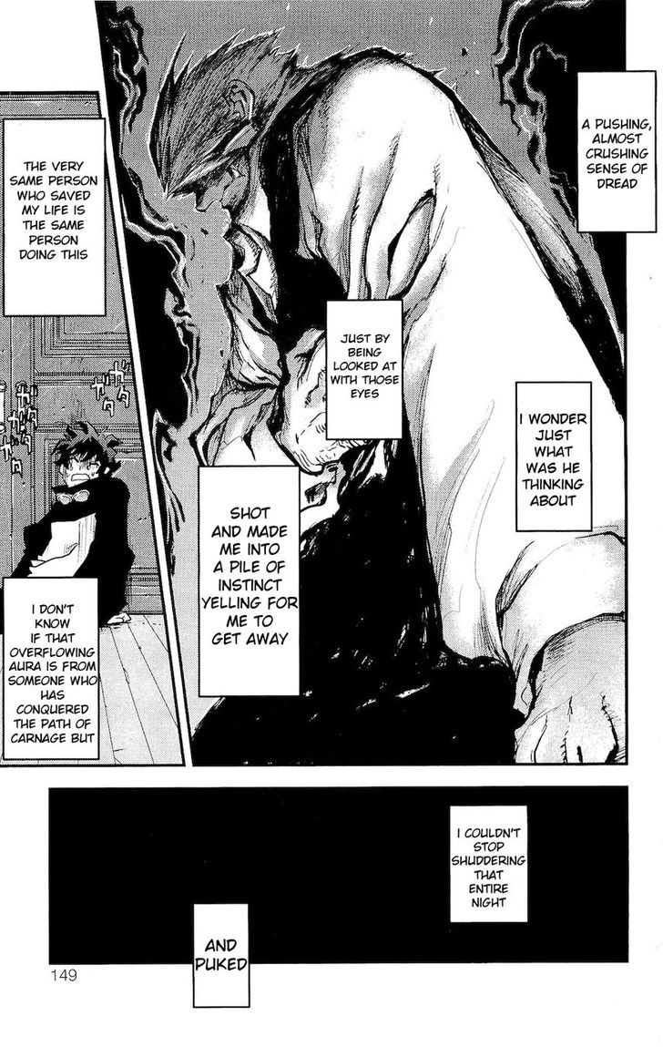 Kekkai Sensen - Mafuugai Kessha Chapter 4.5 page 13 - Chapter 4.5 : Follow That Phantom Ghost Wagon!