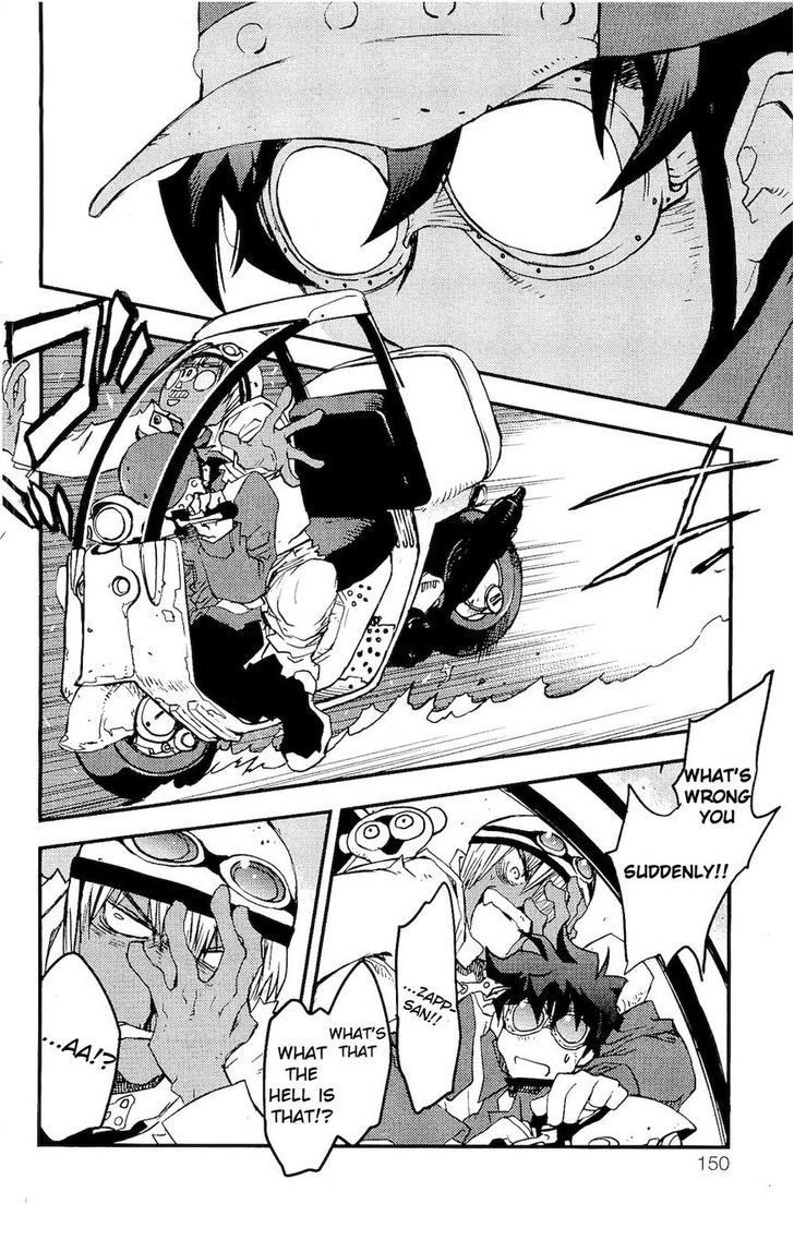 Kekkai Sensen - Mafuugai Kessha Chapter 4.5 page 14 - Chapter 4.5 : Follow That Phantom Ghost Wagon!