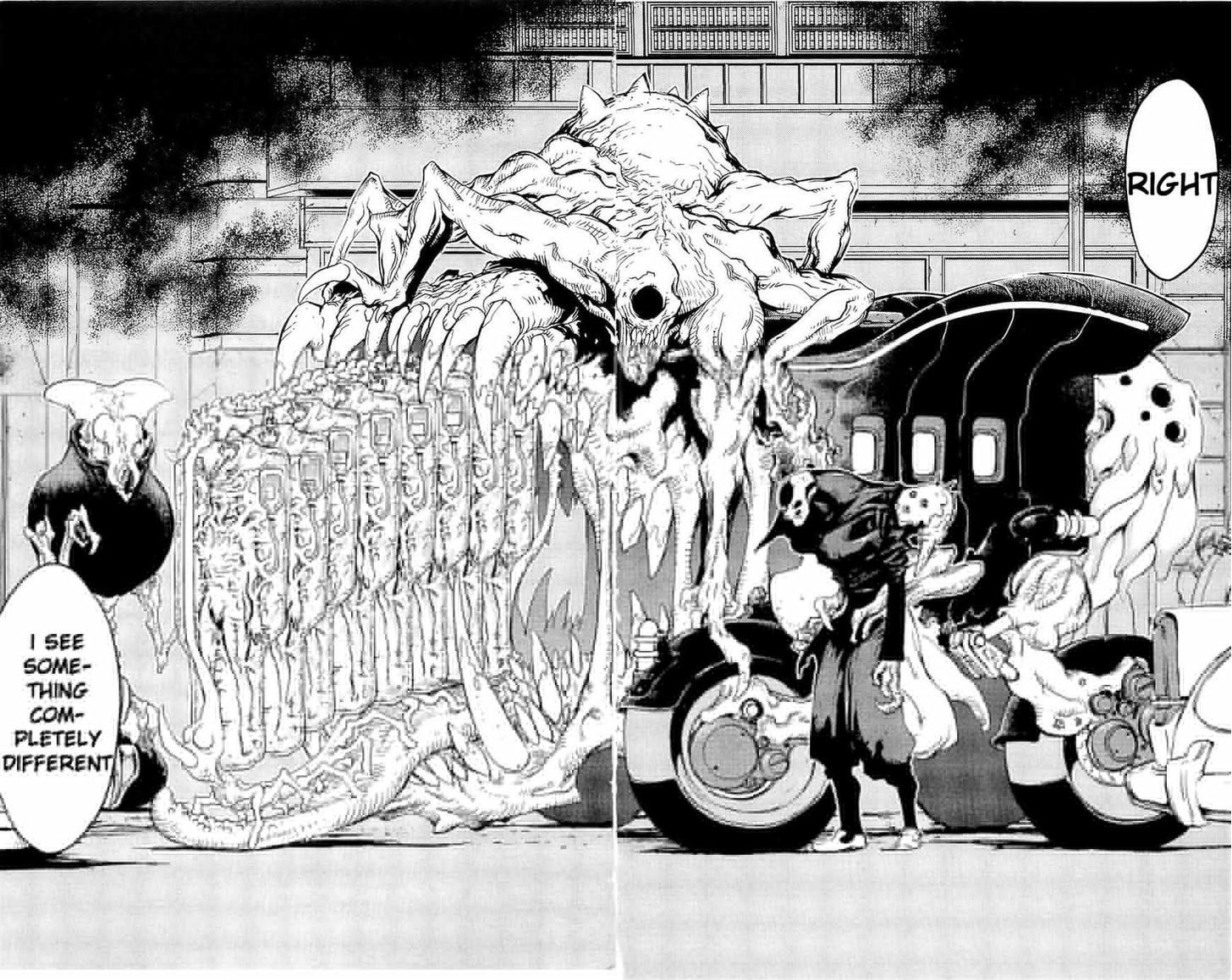 Kekkai Sensen - Mafuugai Kessha Chapter 4.5 page 16 - Chapter 4.5 : Follow That Phantom Ghost Wagon!