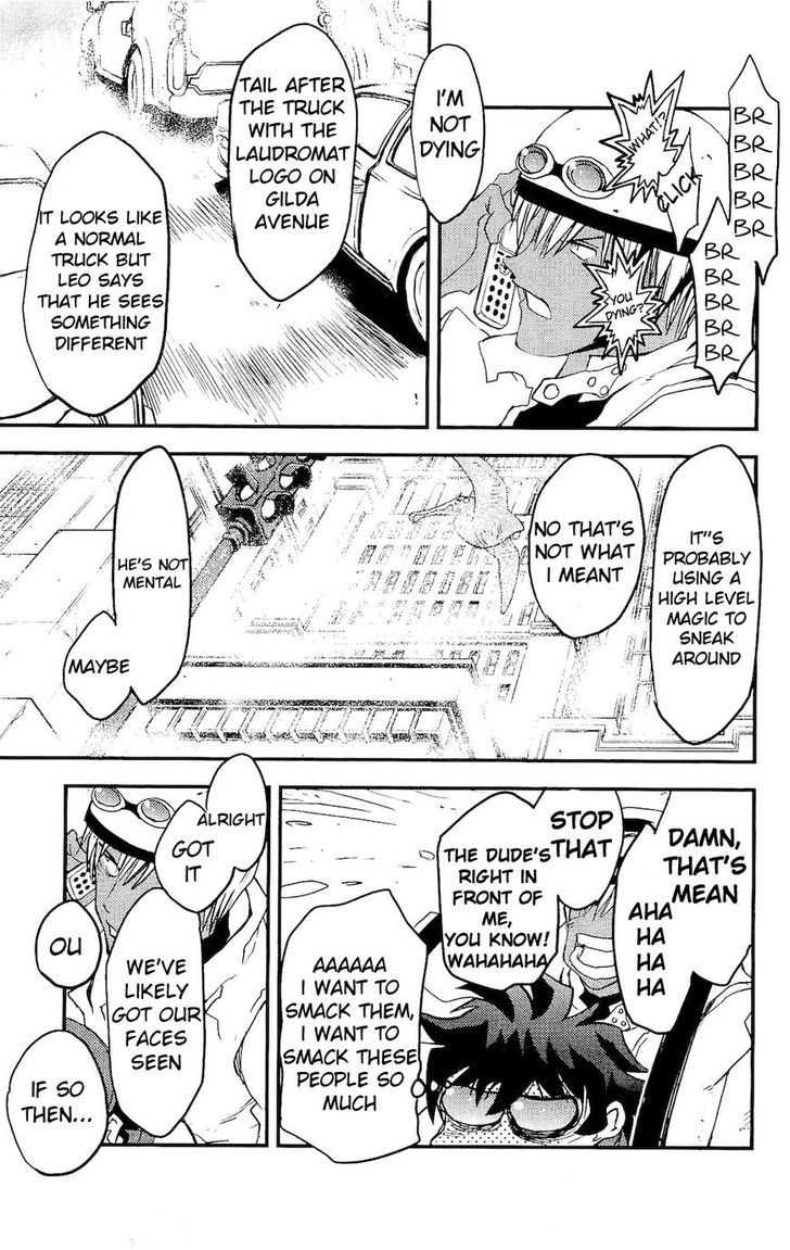 Kekkai Sensen - Mafuugai Kessha Chapter 4.5 page 18 - Chapter 4.5 : Follow That Phantom Ghost Wagon!