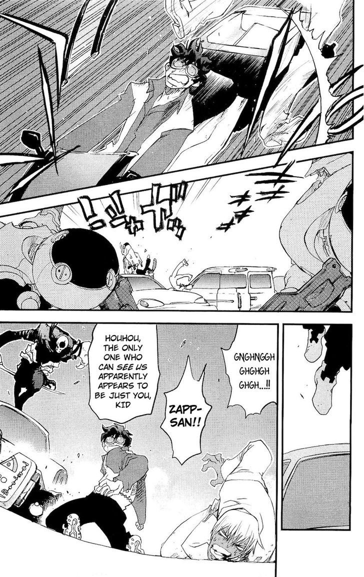 Kekkai Sensen - Mafuugai Kessha Chapter 4.5 page 20 - Chapter 4.5 : Follow That Phantom Ghost Wagon!