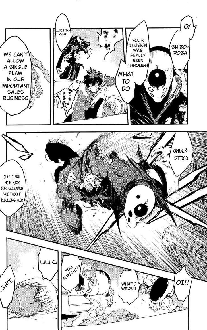 Kekkai Sensen - Mafuugai Kessha Chapter 4.5 page 21 - Chapter 4.5 : Follow That Phantom Ghost Wagon!