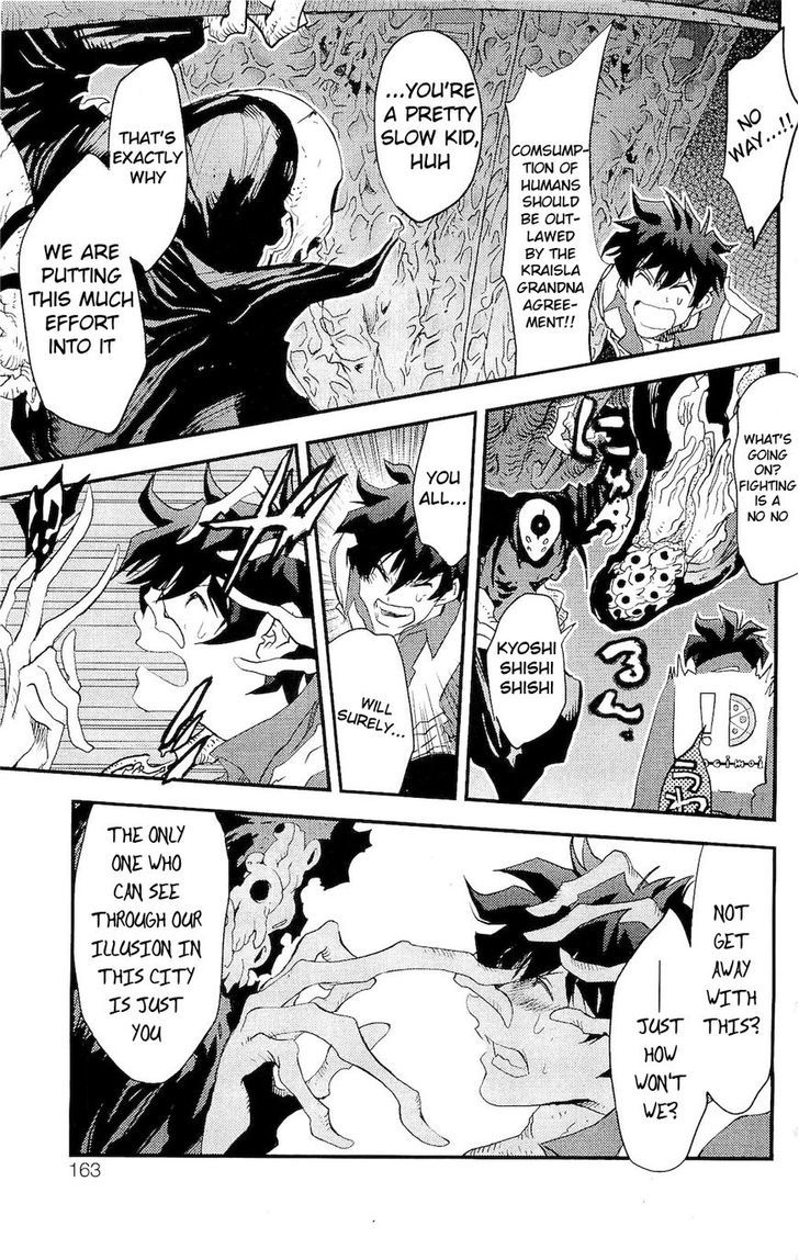 Kekkai Sensen - Mafuugai Kessha Chapter 4.5 page 26 - Chapter 4.5 : Follow That Phantom Ghost Wagon!