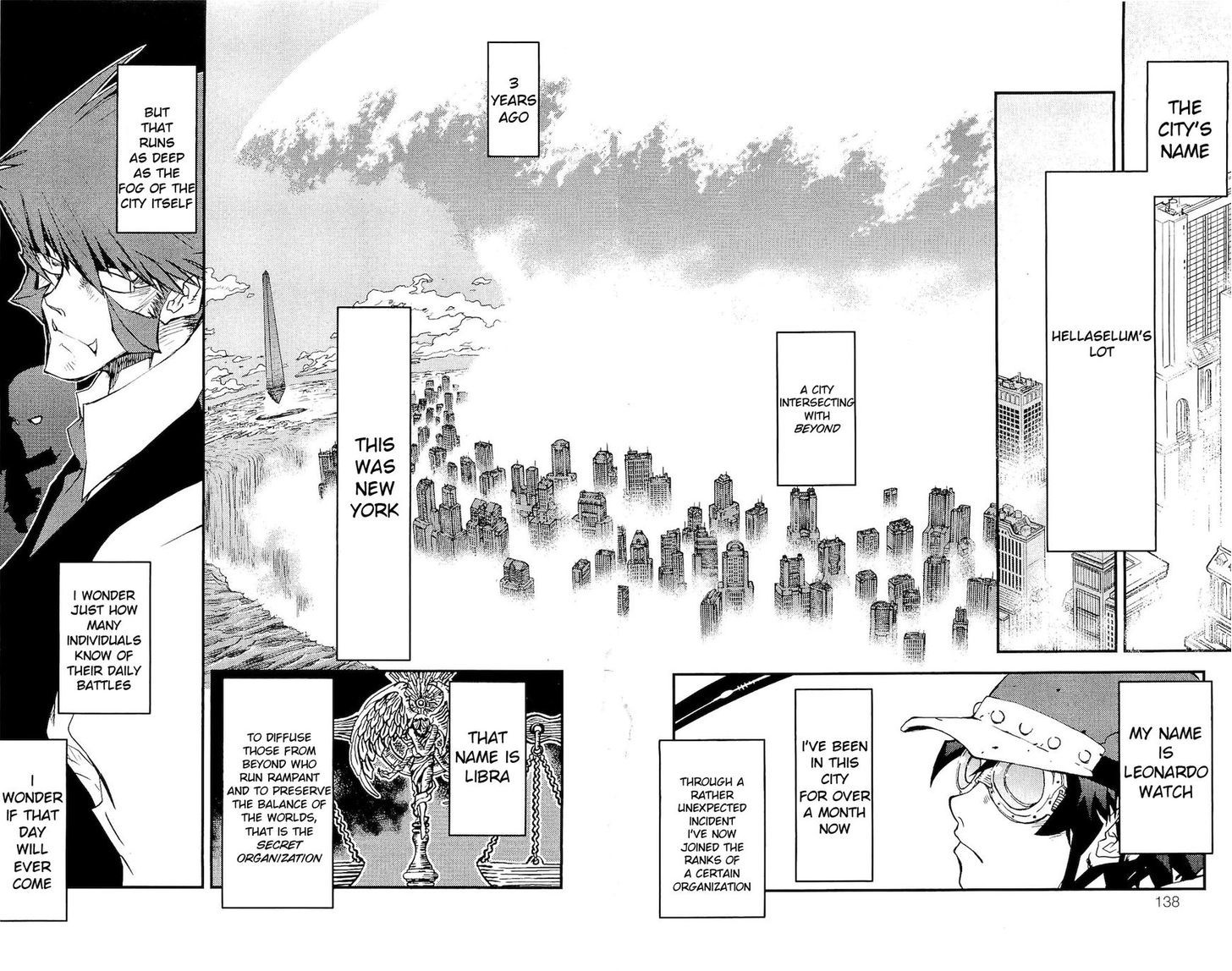 Kekkai Sensen - Mafuugai Kessha Chapter 4.5 page 3 - Chapter 4.5 : Follow That Phantom Ghost Wagon!