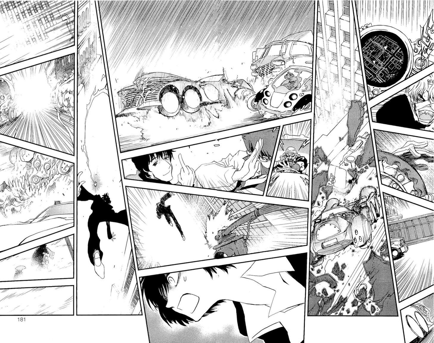 Kekkai Sensen - Mafuugai Kessha Chapter 4.5 page 42 - Chapter 4.5 : Follow That Phantom Ghost Wagon!