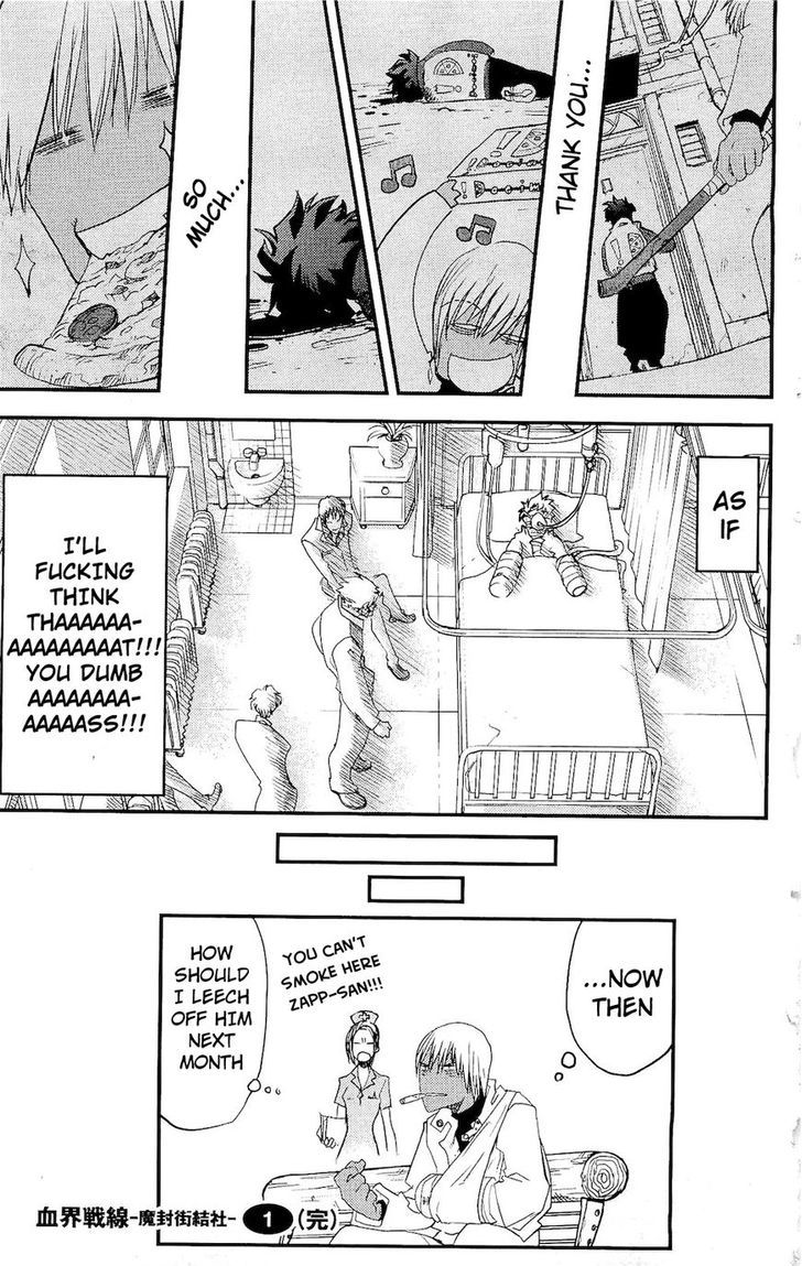 Kekkai Sensen - Mafuugai Kessha Chapter 4.5 page 52 - Chapter 4.5 : Follow That Phantom Ghost Wagon!