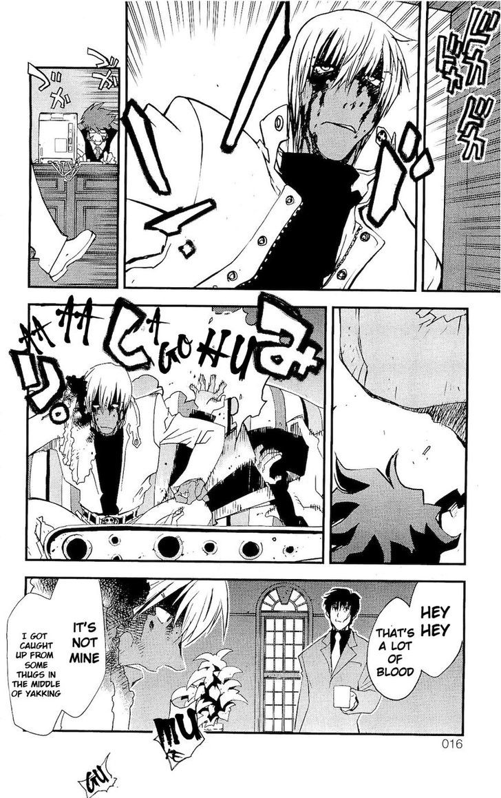 Kekkai Sensen - Mafuugai Kessha Chapter 5.1 page 14 - Chapter 5.1 : A Game Between Worlds (1)